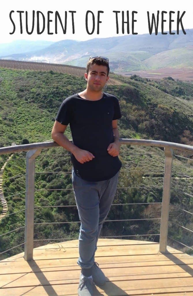 Student Of The Week - Ofir Zeev 9 Student of the week - ofir zeev