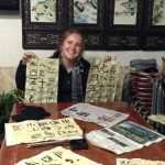 China 2013 21 Gap year in israel at calligraphy in china